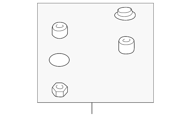 54619-0B025 Деталь STABILIZER LINK BUSHING KIT, RIGHT