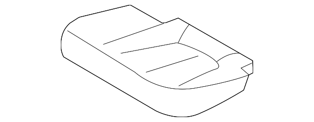 88150-2B000 Деталь SEAT CUSHION PAD, LEFT