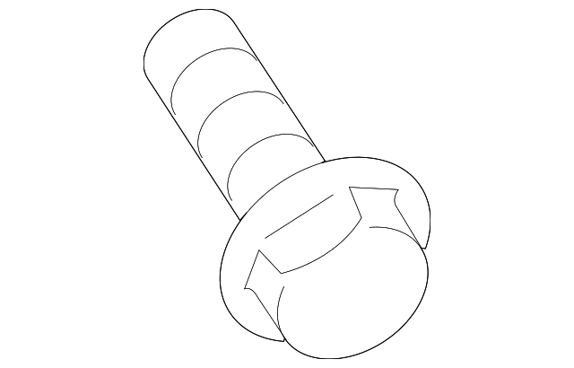 7611978J01 Деталь WNDSHLD PLR TRIM BOLT, RIGHT
