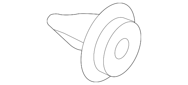 7627178J00 Деталь UPR CTR PLR TRIM RETAINER, LEFT
