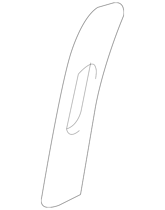 8499278J10 Деталь ADJUST COVER, LEFT
