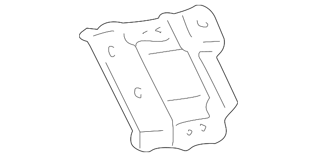 5L3Z-6038-AC Деталь MOTOR MOUNT, LEFT