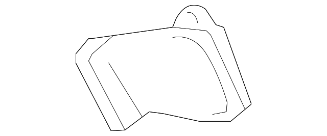 20829885 Деталь FLOOR DUCT, LEFT