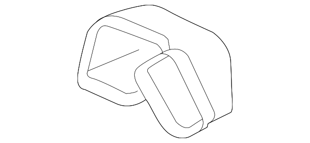 15899491 Деталь FLOOR DUCT, RIGHT