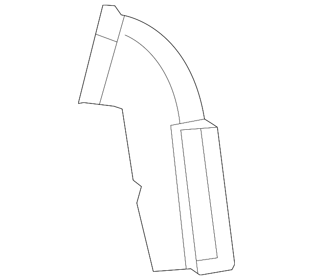 25876674 Деталь CENTER DUCT, RIGHT