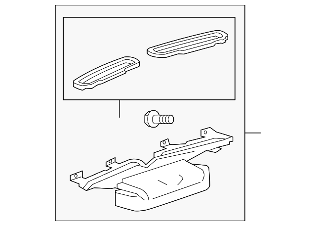 22808950 Деталь DEFROSTER NOZZLE