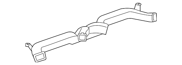 25879396 Деталь OUTLET DUCT
