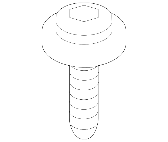 90167-40042 GRILLE SCREW