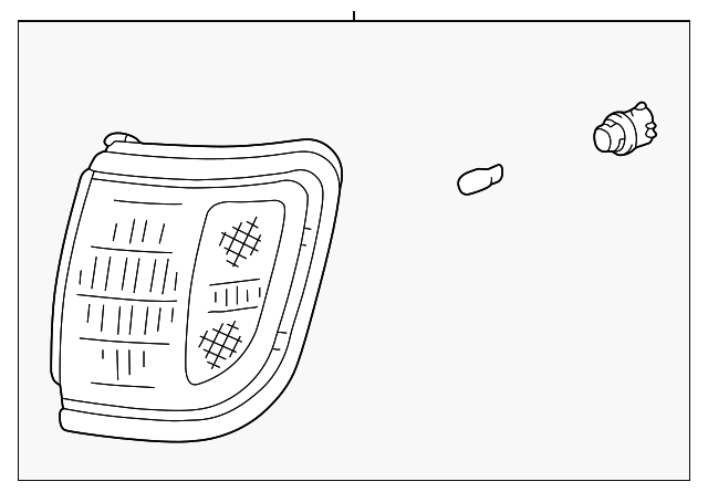 81620-04030 Деталь PARK/MARKER LAMP, LEFT