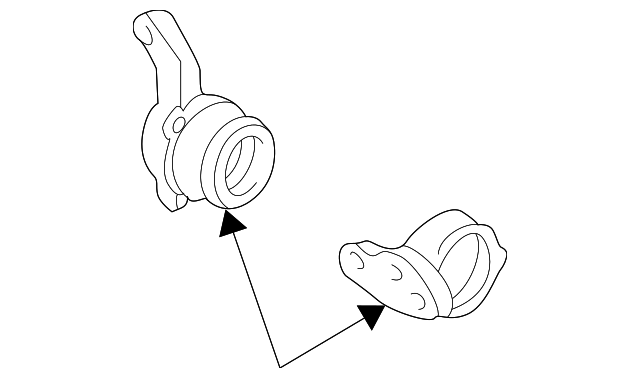 44511-SL0-310 Деталь SUPPORT, HALF SHAFT BEARING (MT)