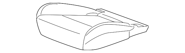 92457165 Деталь CUSHION COVER, LEFT