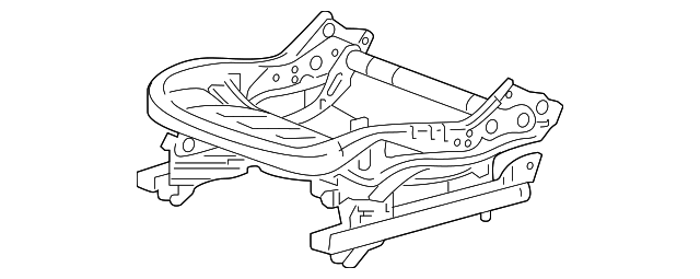 13582448 Деталь CUSHION FRAME, LEFT
