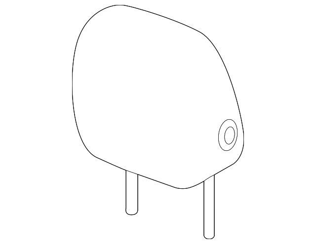 92272671 Деталь HEADREST, LEFT
