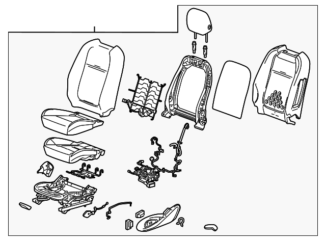 92282680 Деталь SEAT ASSY, LEFT