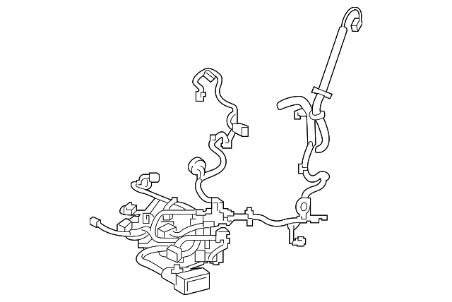92277193 Деталь HARNESS, LEFT