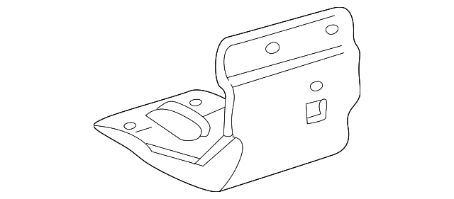 ZZP0-34-331 Деталь LOWER CNTRL ARM PROTECTOR, LEFT