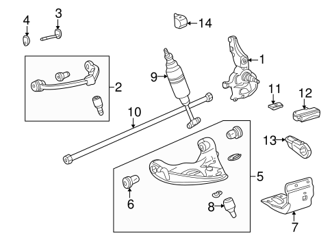 B3000 SUSPENSION COMPONENTS 2