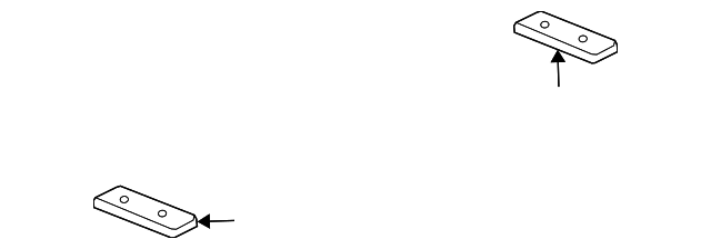 88980250 Деталь PAD, RIGHT