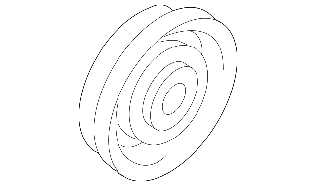 1341A012 Деталь TENSIONER PULLEY