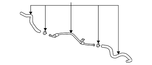 4455A522 Деталь UPR RETURN LINE