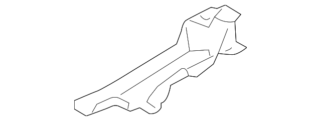 55724-08010 Деталь DASH PANEL GUSSET, LEFT
