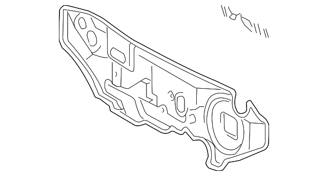 55223-08011 Деталь FRONT INSULATOR