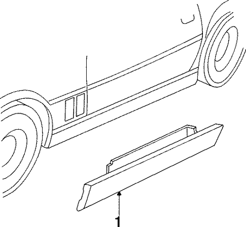Corvette EXTERIOR TRIM - PILLARS