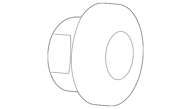 WHT-005-678 Деталь AXLE ASSY LOCK NUT, RIGHT