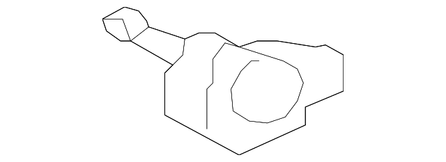 69052-24060 LOCK CYLINDER, LEFT