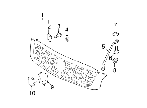 DeVille GRILLE & COMPONENTS 2