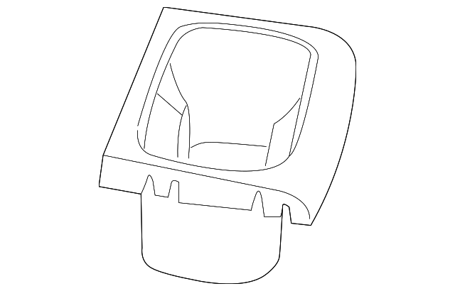 1JC93BD1AA Деталь CUP HOLDER