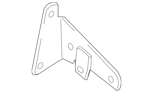 1821482Z00 Деталь RR OXYGEN SENSOR BRACKET