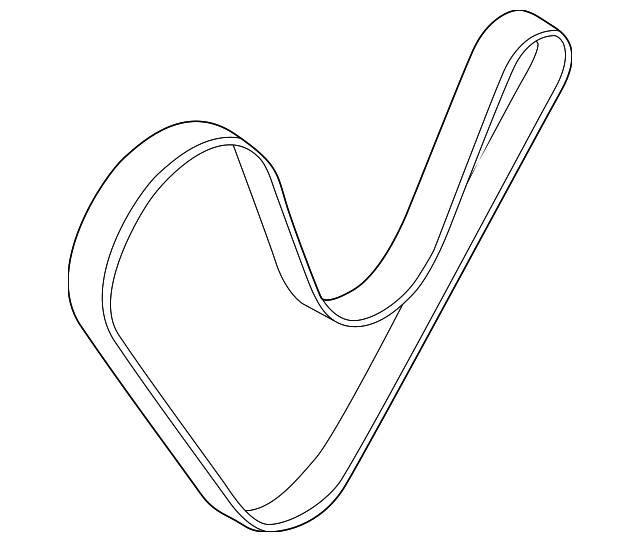 25212-2E830 Деталь SERPENTINE BELT