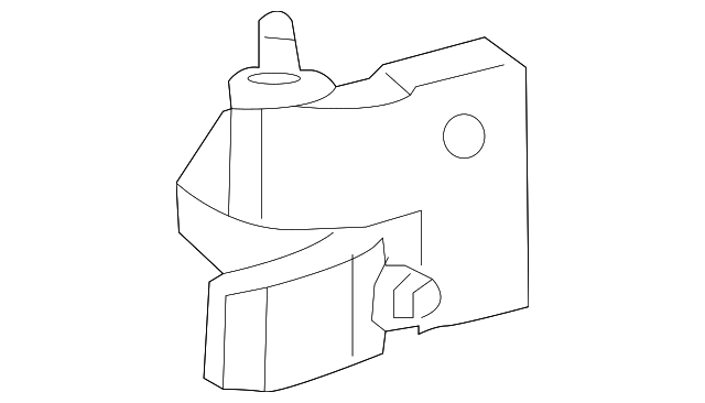 5127221AA Деталь LOWER HINGE, LEFT