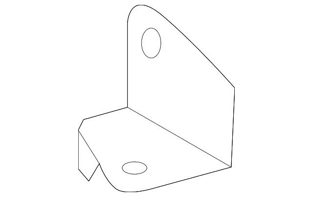 5103667AA Деталь DOOR CHECK BRACKET, RIGHT