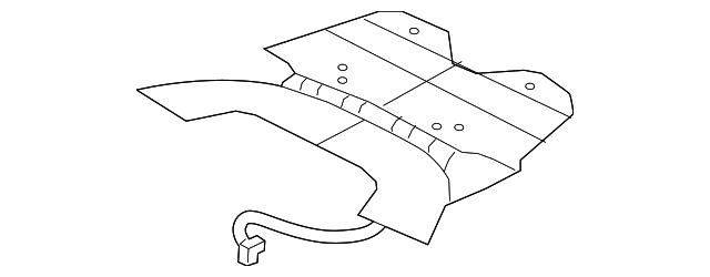 68156877AE Деталь SEAT BACK HEATER, RIGHT