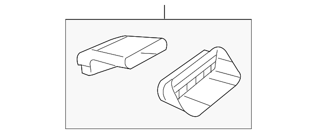 5028794AB Деталь BEZEL, RIGHT