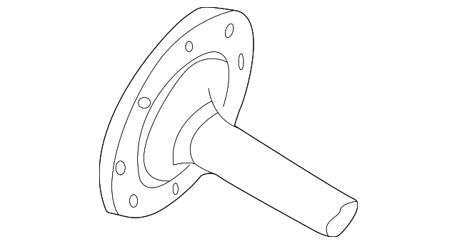 YC2Z-4234-DB AXLE SHAFT, LEFT