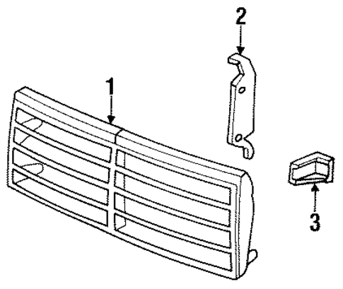 Aries GRILLE & COMPONENTS