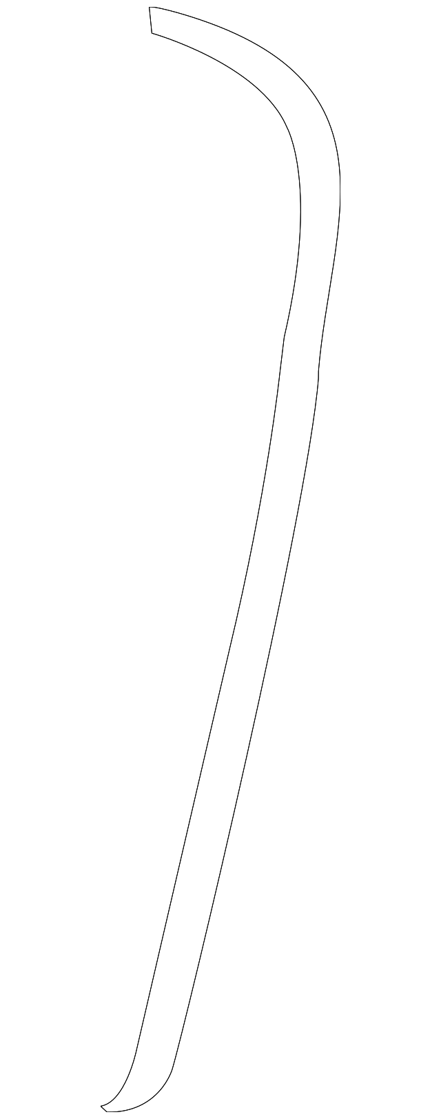 YB471L5AA Деталь SEAT BACK, LEFT