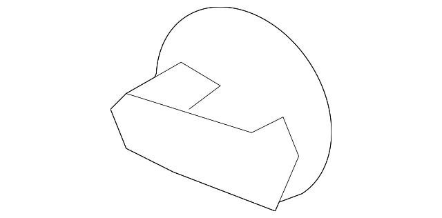 10414612 Деталь CARGO NET UPPER RETAINER, RIGHT