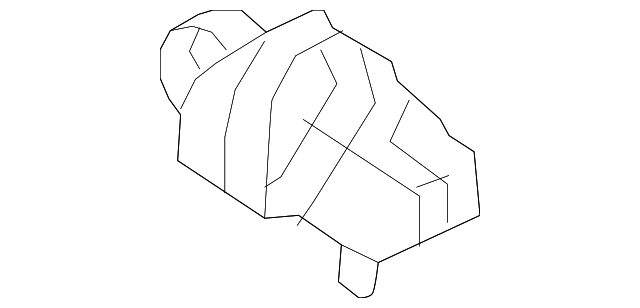 97111-C2000 Деталь OUTER DUCT, LEFT