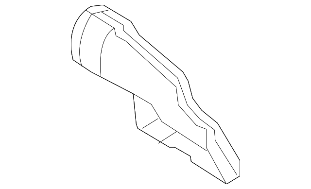 97282-C2000 Деталь OUTER DUCT, RIGHT