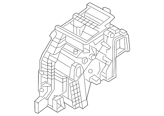 97135-C2000 Деталь EVAPORATOR CASE, RIGHT