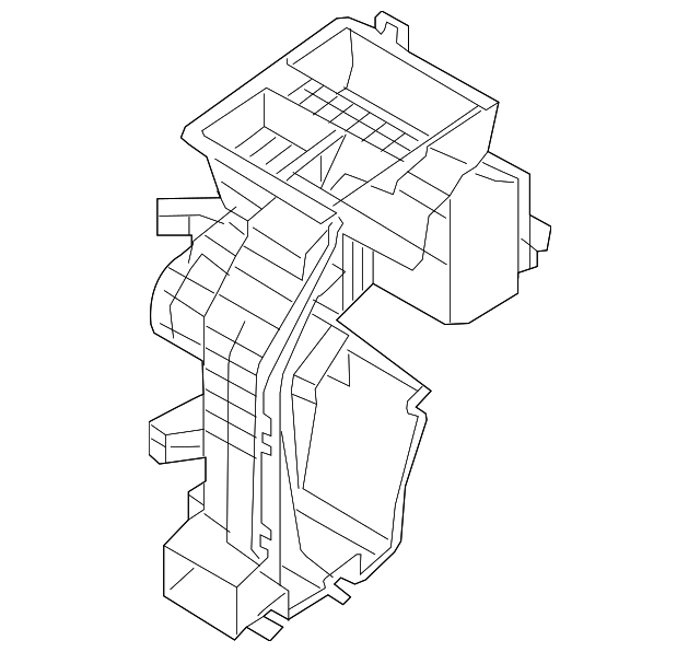 97134-C2000 Деталь EVAPORATOR CASE, LEFT