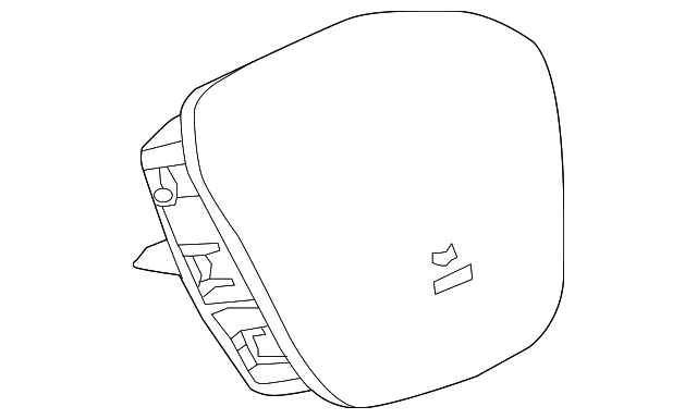 23245966 Деталь DRIVER AIR BAG