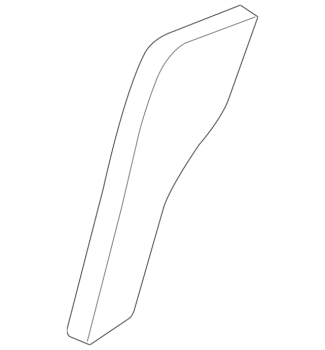 76917-7Y000 Деталь LOCK PILLAR TRIM, RIGHT