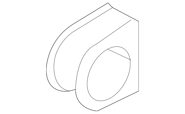 54813-3E010 Деталь STABILIZER BAR BUSHING, LEFT