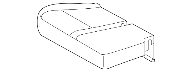 71071-0C330-E2 Деталь CUSHION COVER, RIGHT