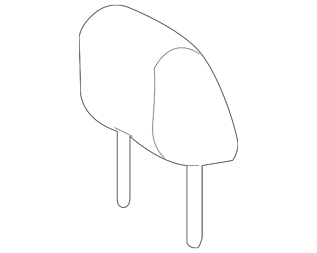 71910-0C151-B0 Деталь HEADREST, RIGHT